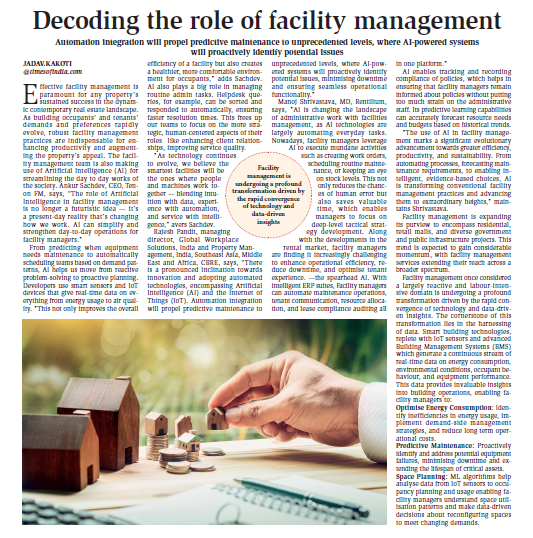 Times of India Feature
